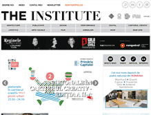 Tablet Screenshot of institute.ro